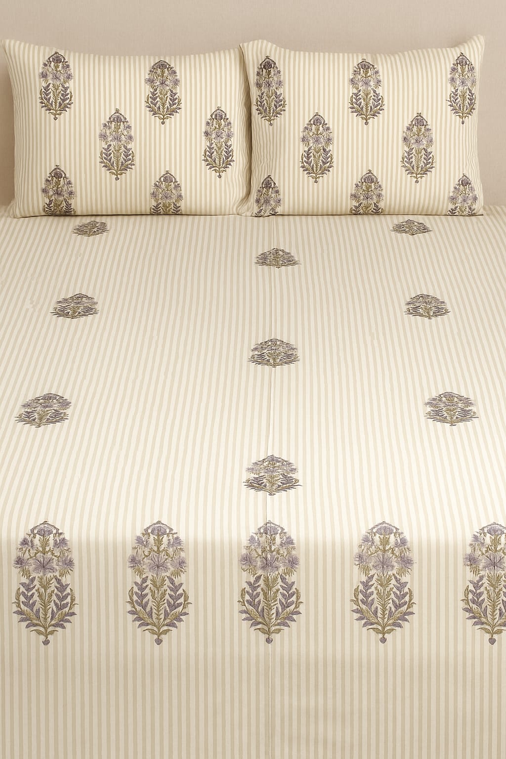 Block Print - 6 Pieces Bedding set