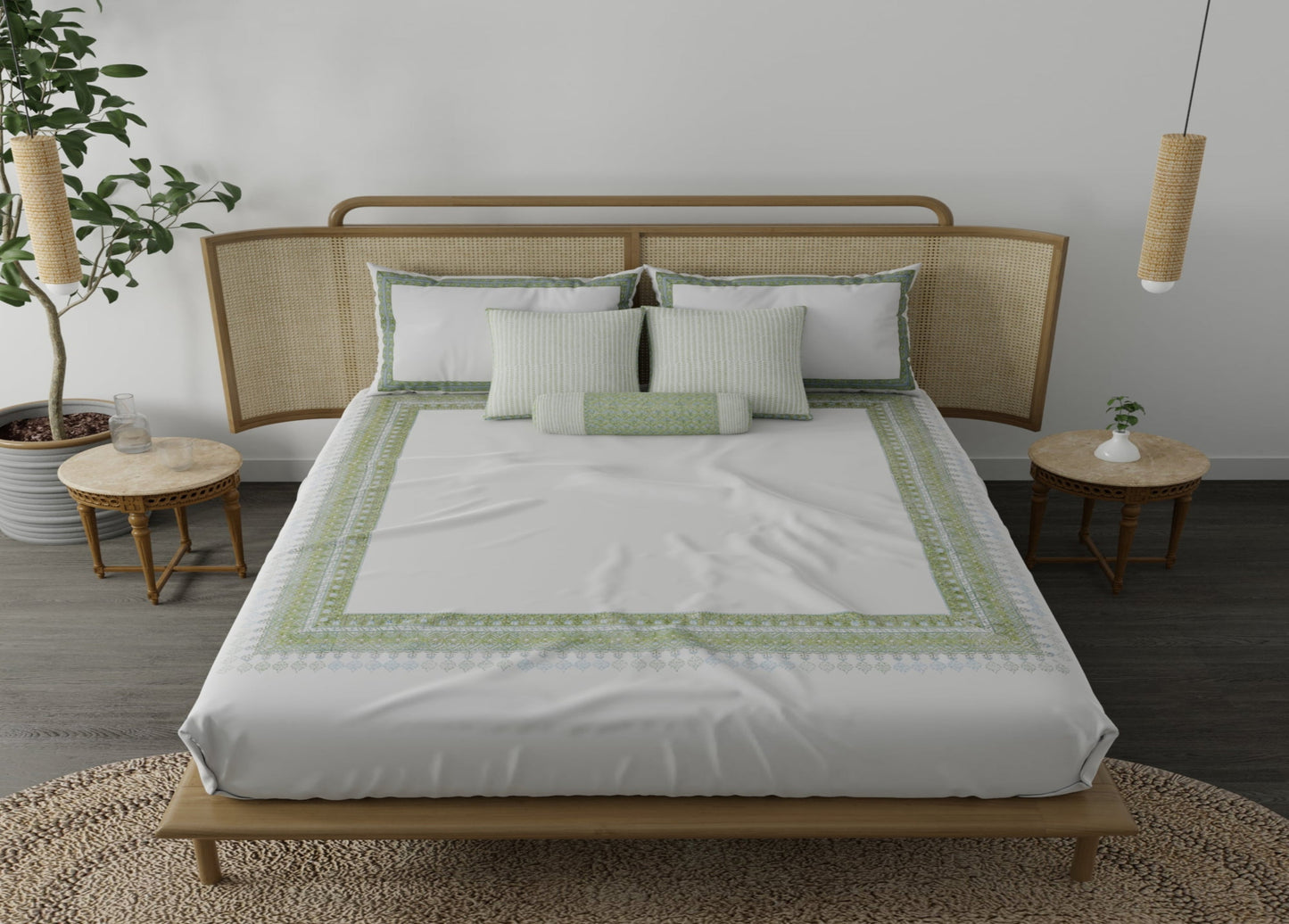 NAZMA COTTON BEDSHEET SET